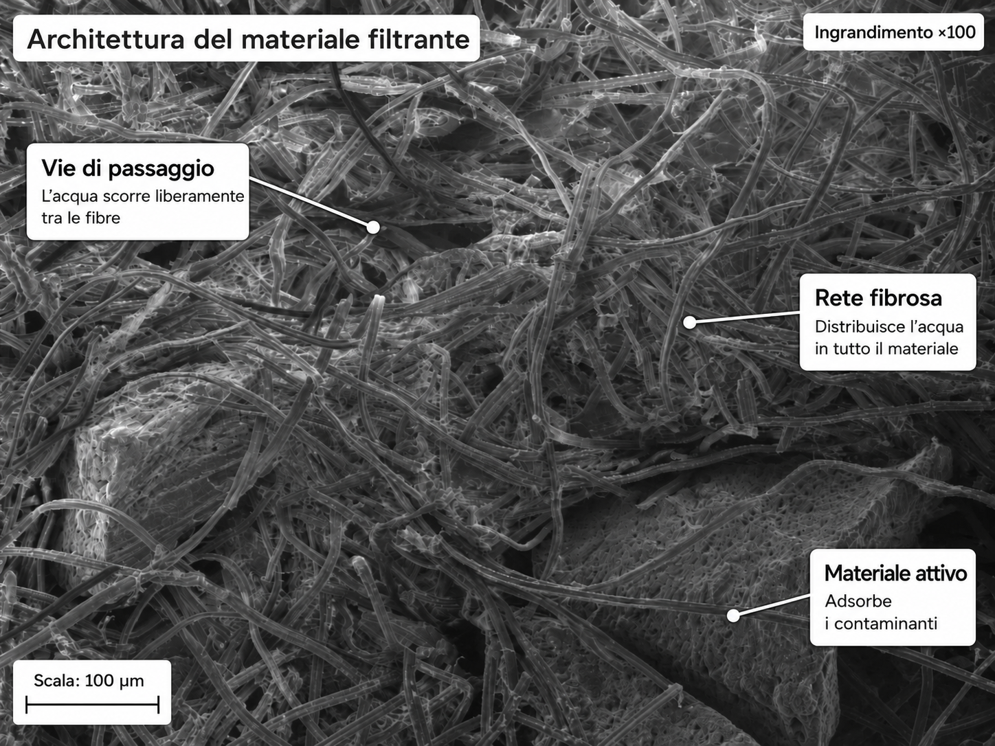 Filtre eau microscope